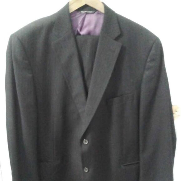 Men's Black Quality Suit size 46S by Jack Victor - Picture 1 of 2